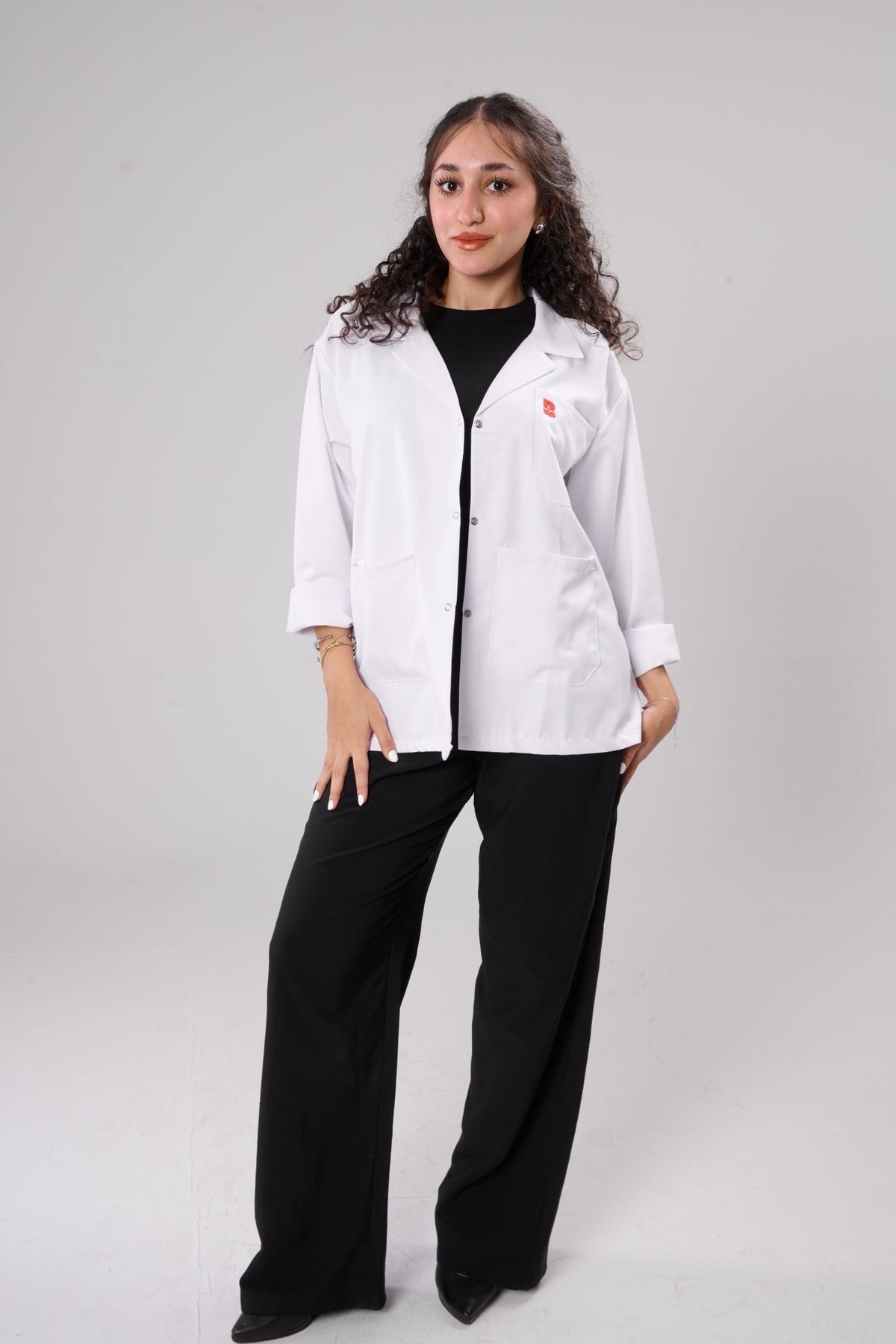 Active Short Labcoat