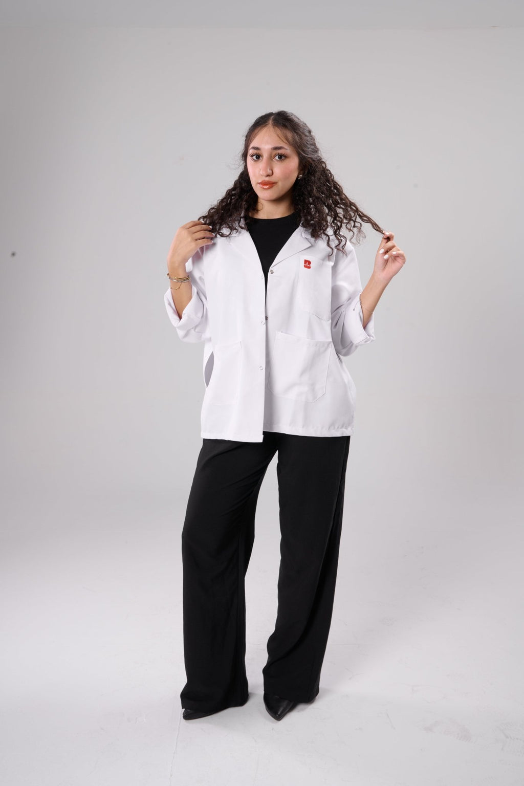 Active Short Labcoat