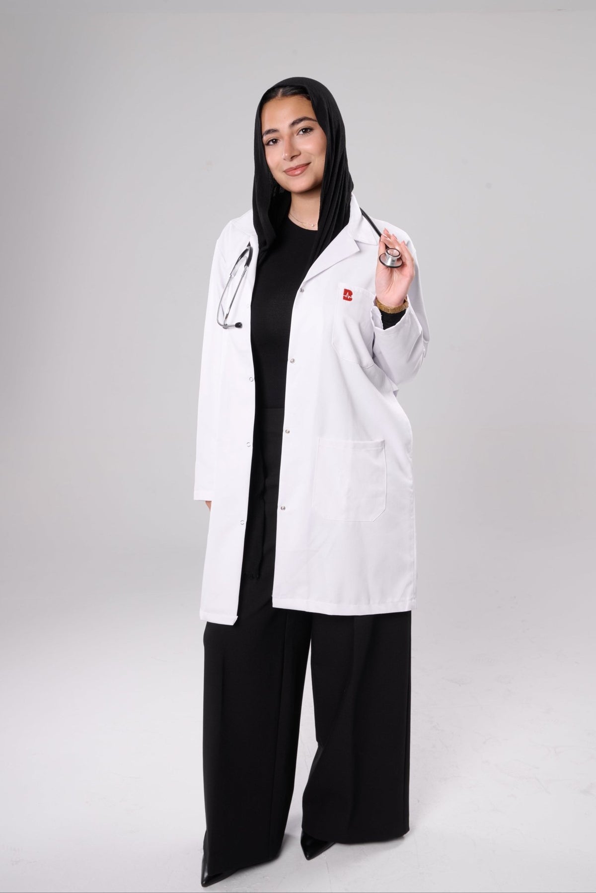 Structured Belt Labcoat