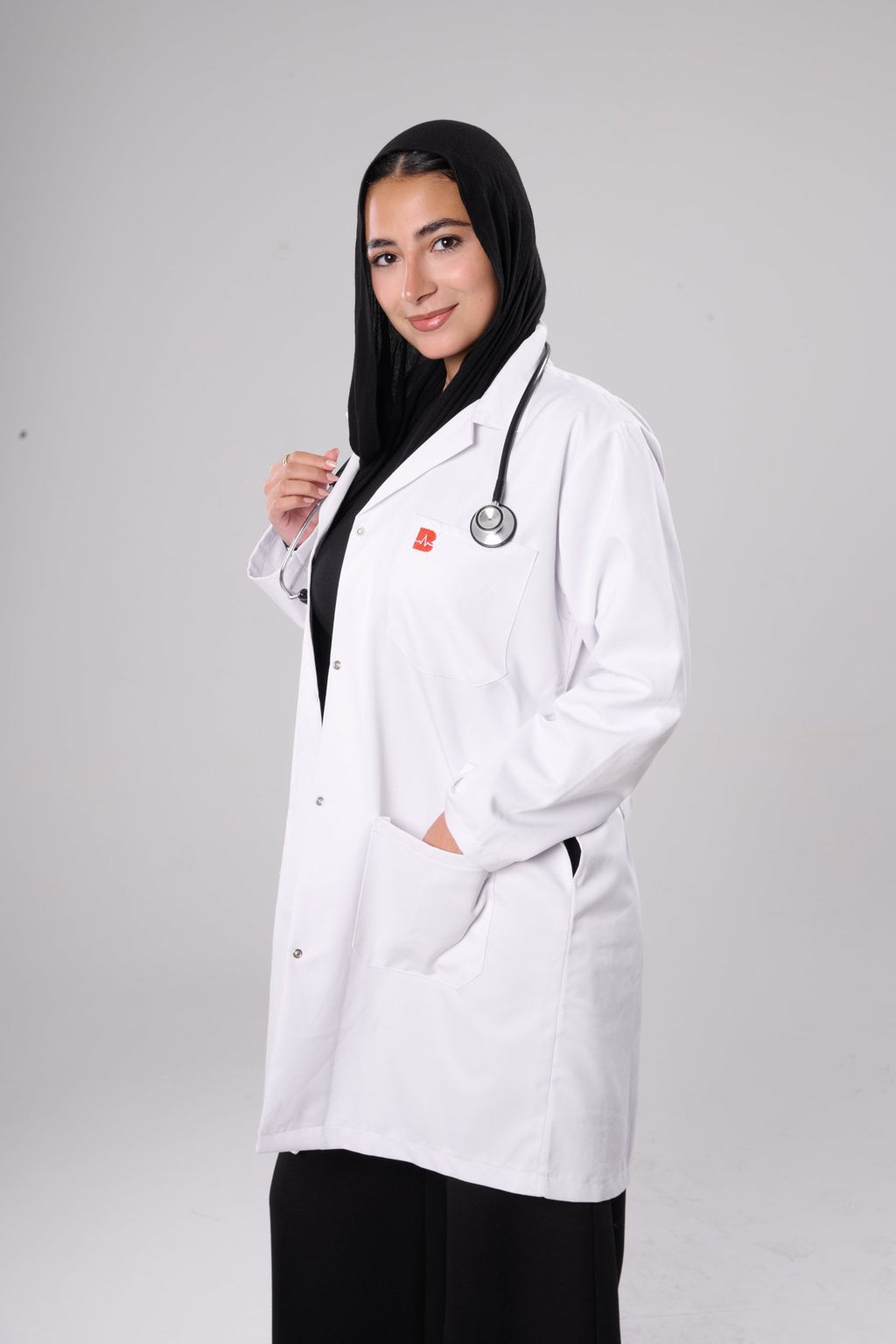 Structured Belt Labcoat