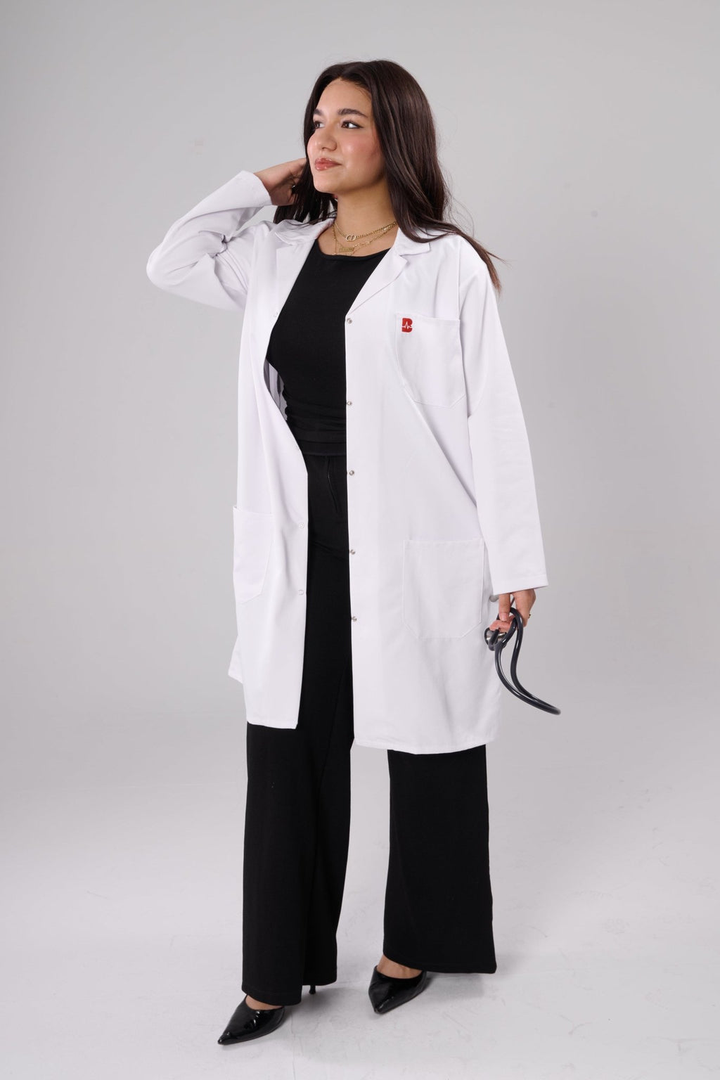 Tailored Long Labcoat