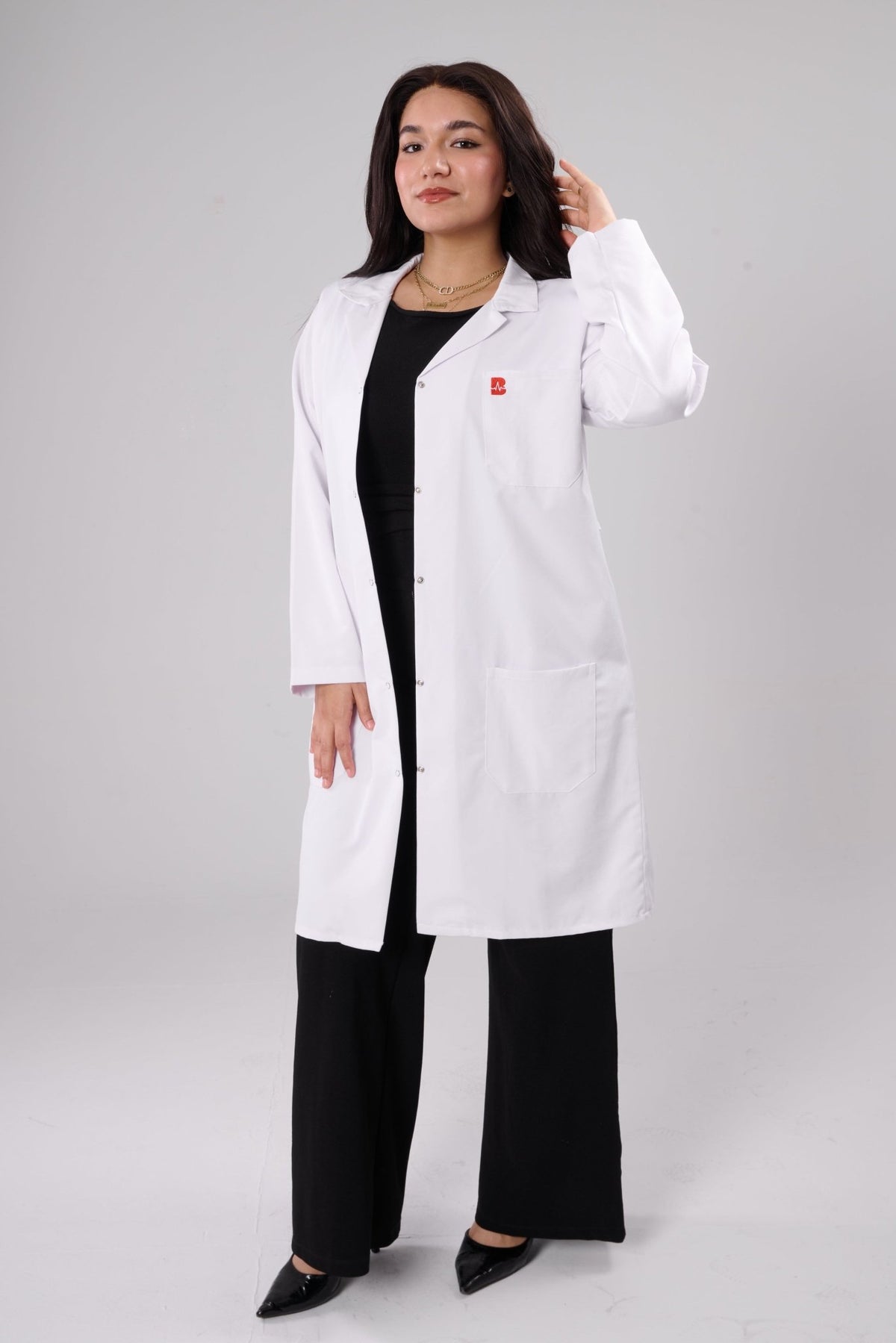 Tailored Long Labcoat